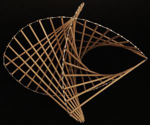 A tensegrity sculpture