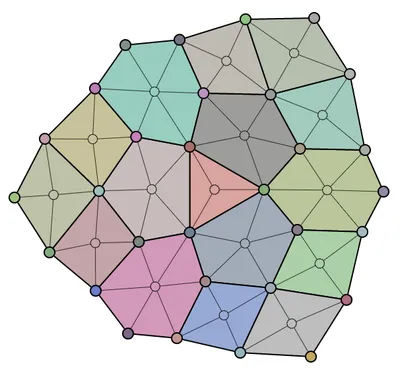 Celtic knot quad graph
